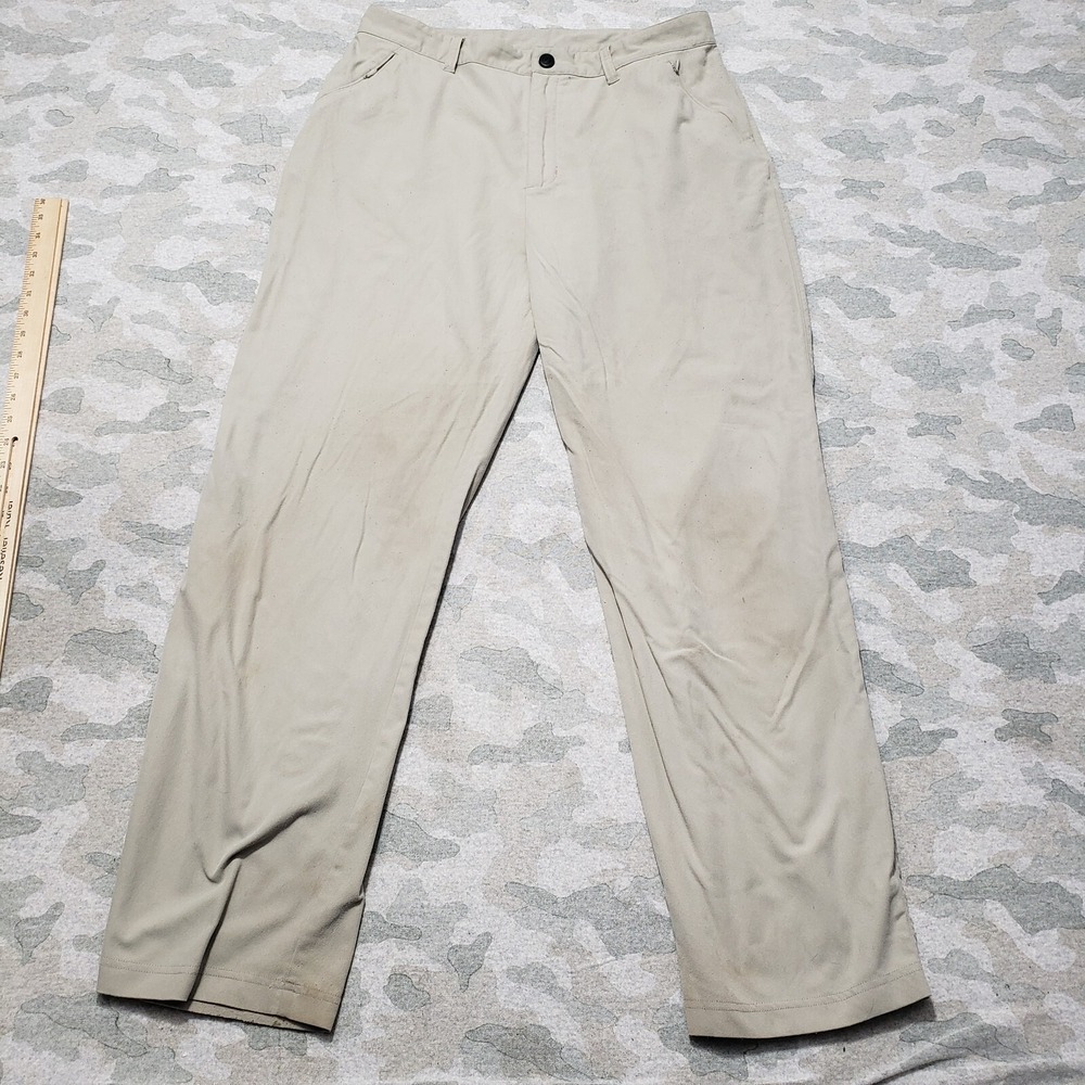 Vintage Patagonia Pants Womens 14 Green Pockets Flat Front‎ Outdoors